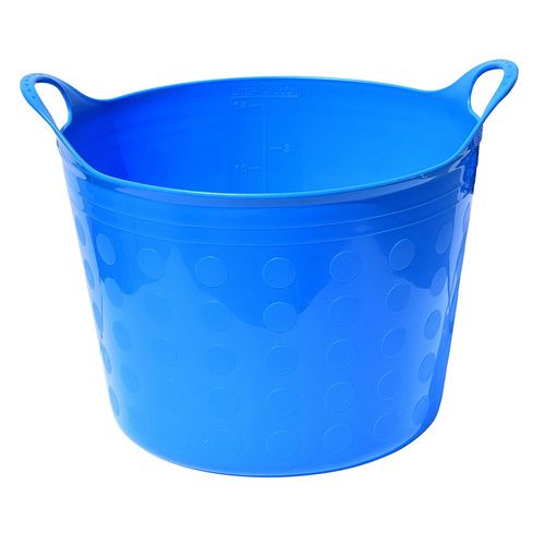 Multi Purpose Flexible Flex Tub 12 Gallon Sky Blue