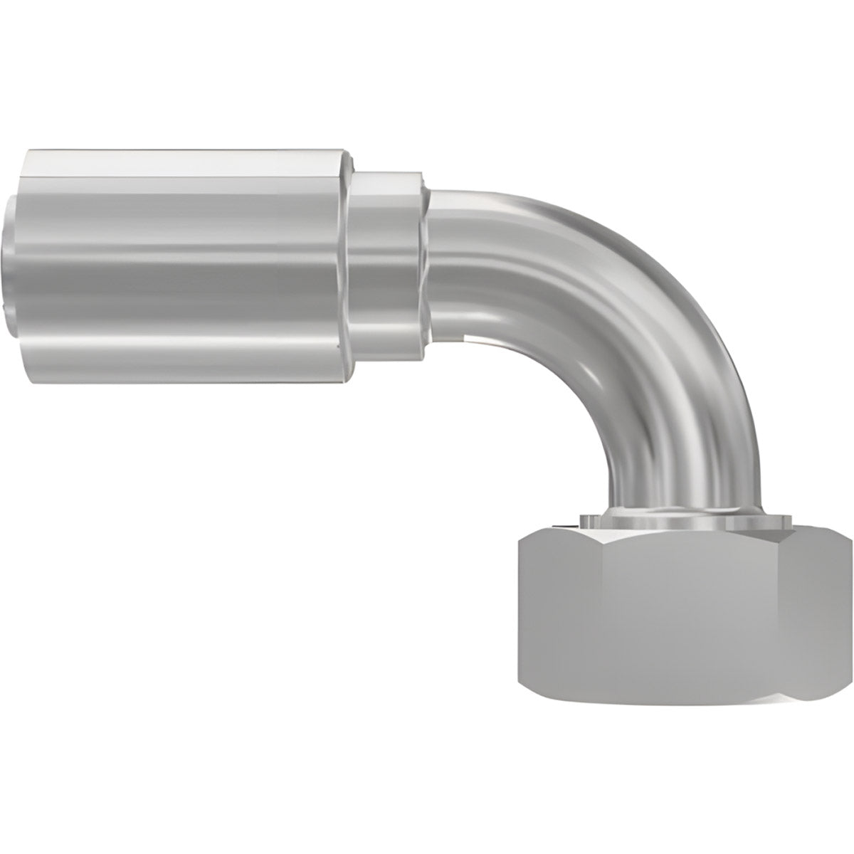 3/8 INCH HOSE X M22 METRIC S FEMALE ELBOW - 90 SWIVEL