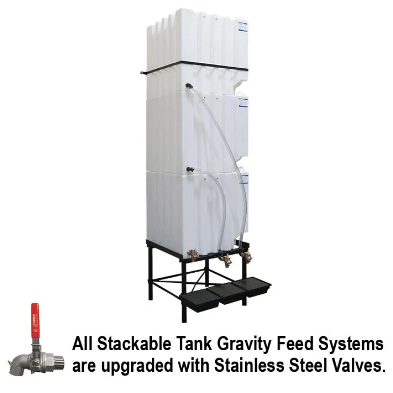 120 Gallon Tote-A-Lube Gravity Feed Systems