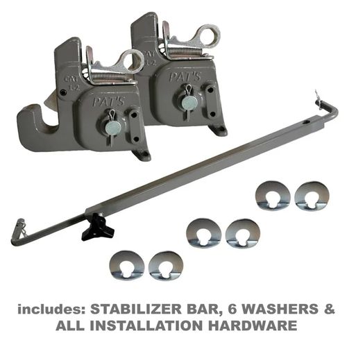 Pat's Quick Hitch, CAT 1 Receiver with a CAT 2 Hitch
