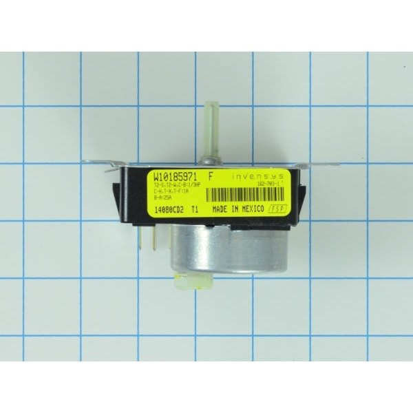 Whirlpool Replacement Timer For Dryer, Part # Wpw10185971