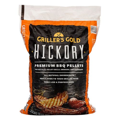 Griller's Gold Hickory BBQ Pellets, 20 LB.