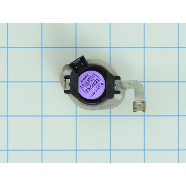 Whirlpool Replacement Thermostat For Dryer, Part # Wp8577891