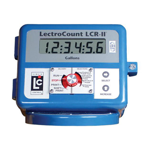 Liquid Controls LectroCount LCR-II Electronic Meter Register - Gallons