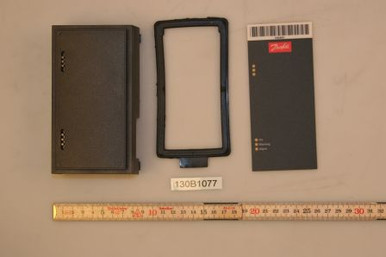 130B1077 Danfoss Blindcover, w/ Danfoss logo, IP55/66