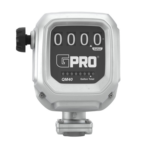 GPI QM40G8N 1 in. NPT Fuel Meter- Gallons
