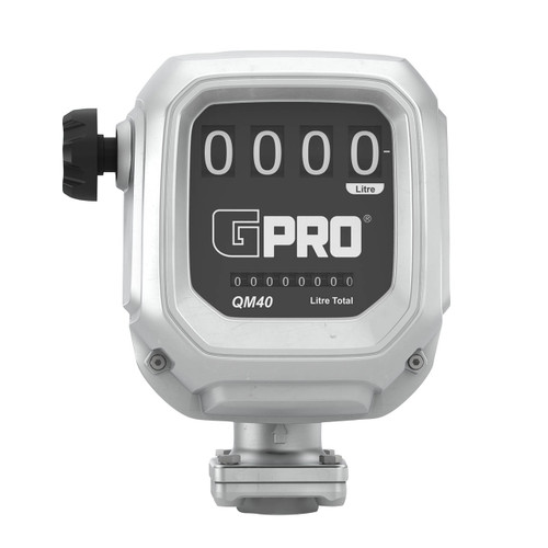 GPI QM40G8N 1 in. NPT Fuel Meter- Liters