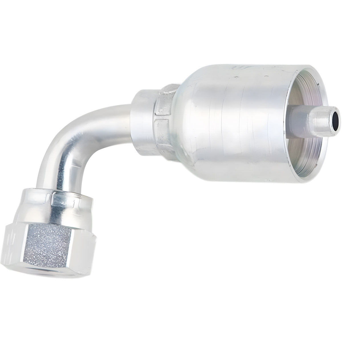5/8 INCH HOSE X 1-1/16 JIC FEMALE ELBOW - 90 SWIVEL