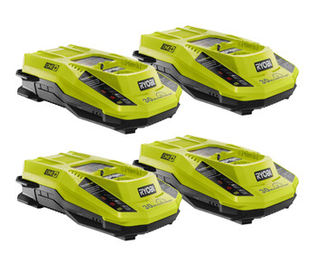 Ryobi 4 Pack Genuine OEM Chargers for SS180 Battery Charger - 140185009-4pk
