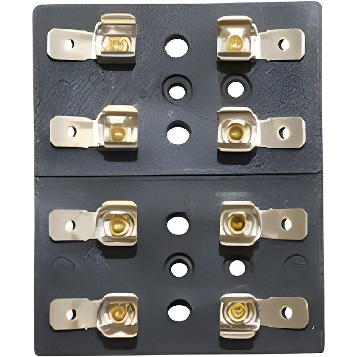 JUNCTION BLOCK GLASS 4-GANG