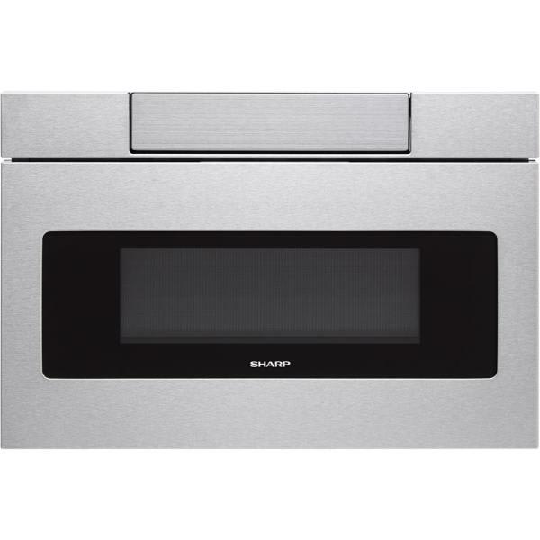 Sharp 24 In. Flat Panel Microwave Drawer In Stainless Steel
