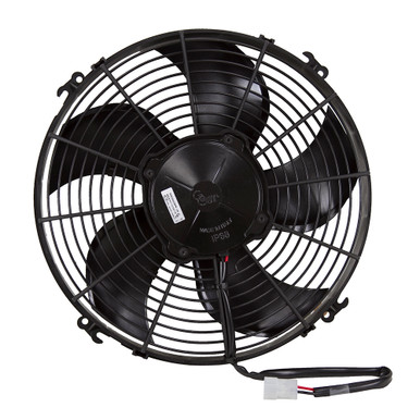 693 CFM 9" Diameter Extra Flat 12 Volt DC Pusher (Blower) Fan General Cab (GC) 90050569