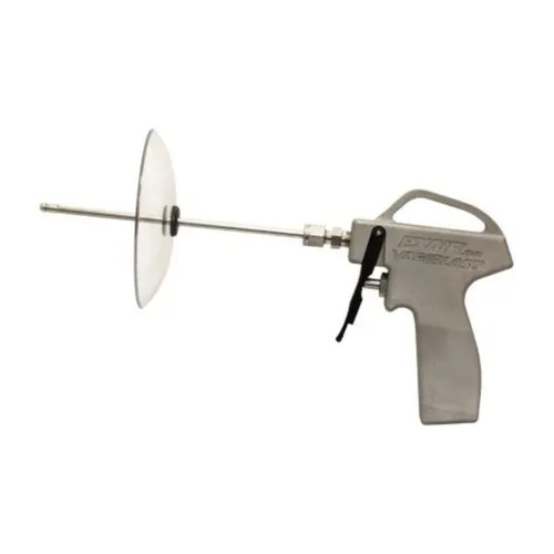 Exair 1604SS-6-CS VariBlast Compact Safety Air Gun with Model 1004SS Back Blow Air Nozzle, 6 in. Aluminum Extension Pipe & Chip Shield