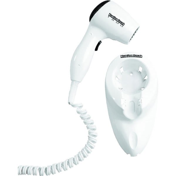 Hamilton Beach 1500 Wall Mount Hair Dryer (White)