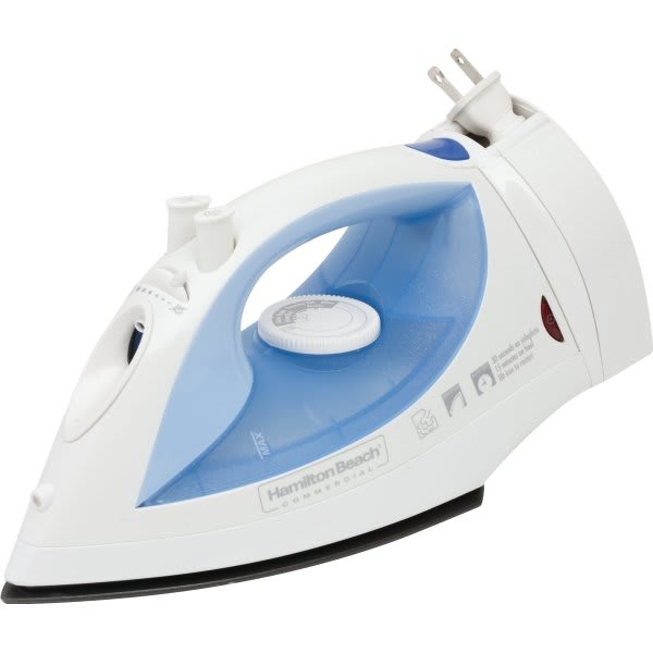 Hamilton Beach Mid Size Retractable Iron Position Sensing Auto Shut Off