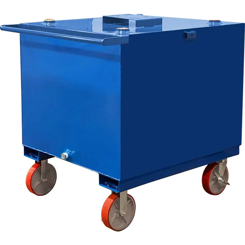 185 Gallon (1-Fluid) Steel Tank on Casters