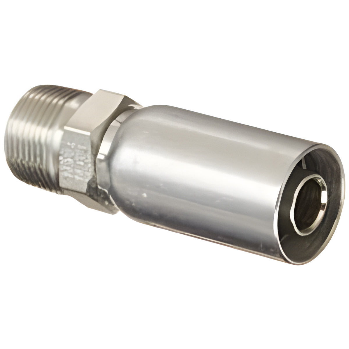 VARI-CRIMP SERIES - 5/8 INCH HOSE, WITH 3/4 X 14 THREAD SIZE, NPTF MALE STRAIGHT RIGID
