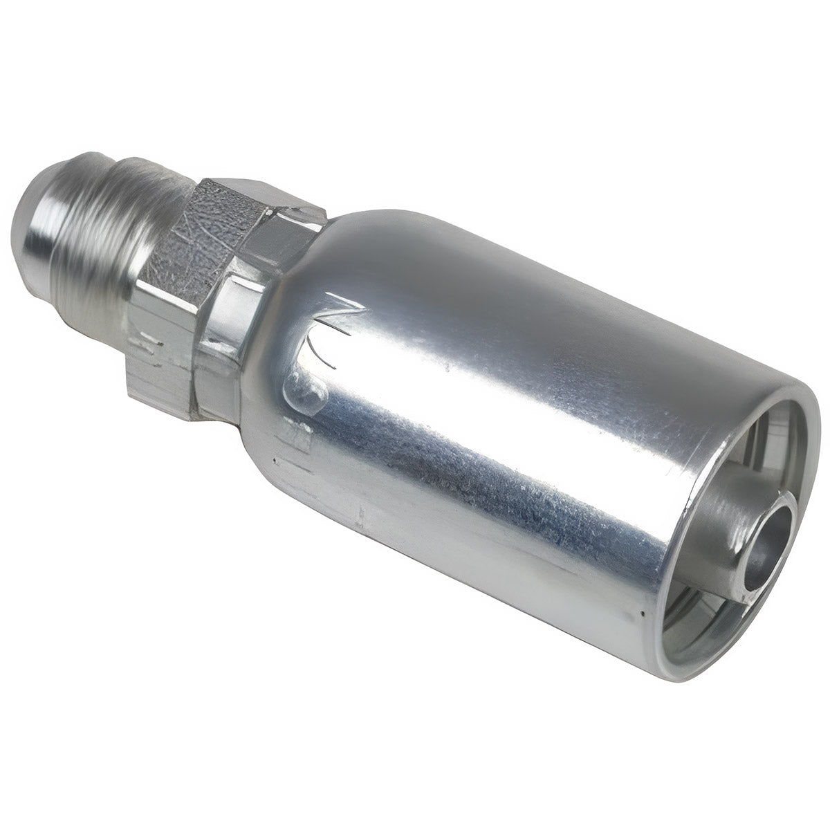 VARI-CRIMP SERIES - 3/4 INCH HOSE, WITH 1-3/16 X 12 THREAD SIZE, JIC MALE STRAIGHT RIGID