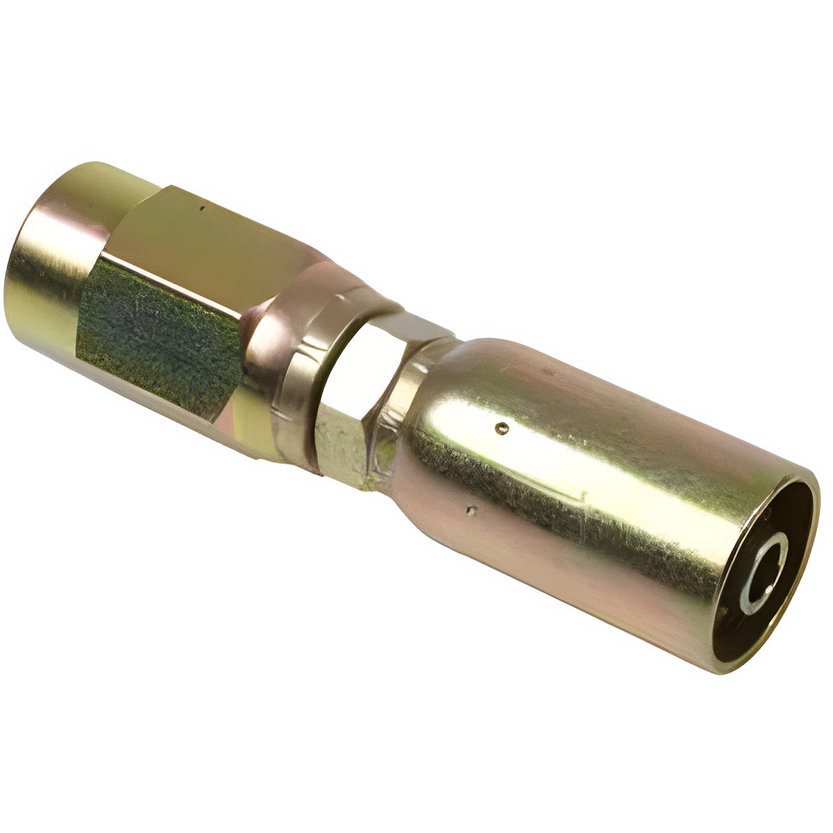 VARI-CRIMP SERIES - 1/4 INCH HOSE, WITH 1/4 X 18 THREAD SIZE, NPTF FEMALE STRAIGHT SWIVEL