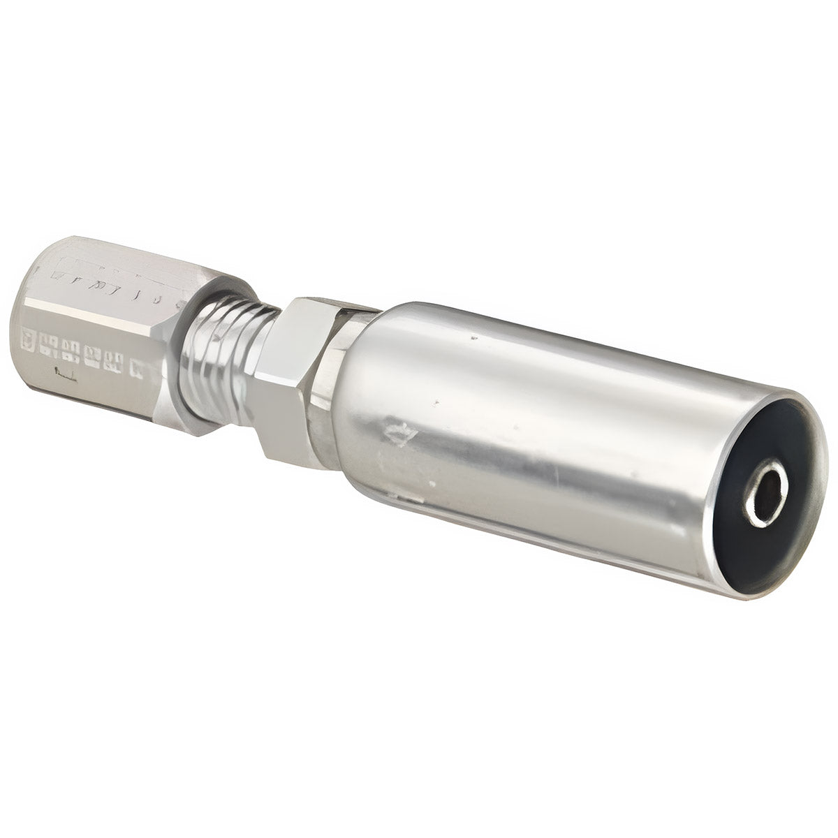 VARI-CRIMP SERIES - 1/4 INCH HOSE, WITH 7/16 X 20 THREAD SIZE, TUBE REPAIR MALE STRAIGHT RIGID
