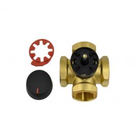 Danfoss 193B-1538 4-Way Mixing Valve 7.3Cv 1" Sweat