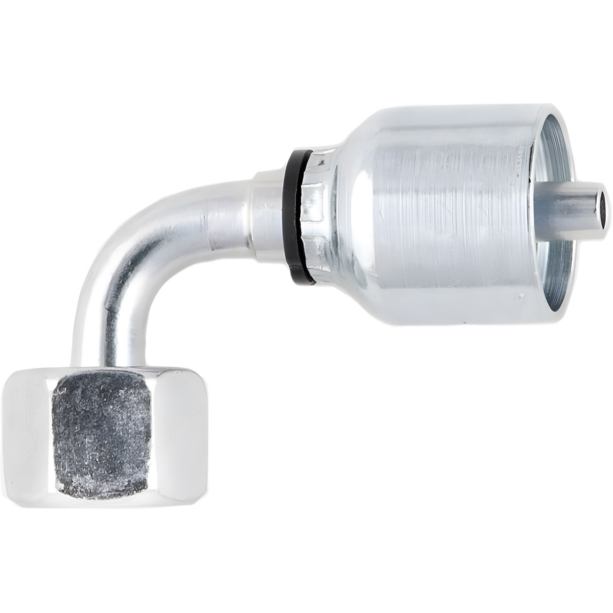 1/4 INCH HOSE X 1/4 BSP PARALLEL PIPE FEMALE ELBOW - 90 SWIVEL