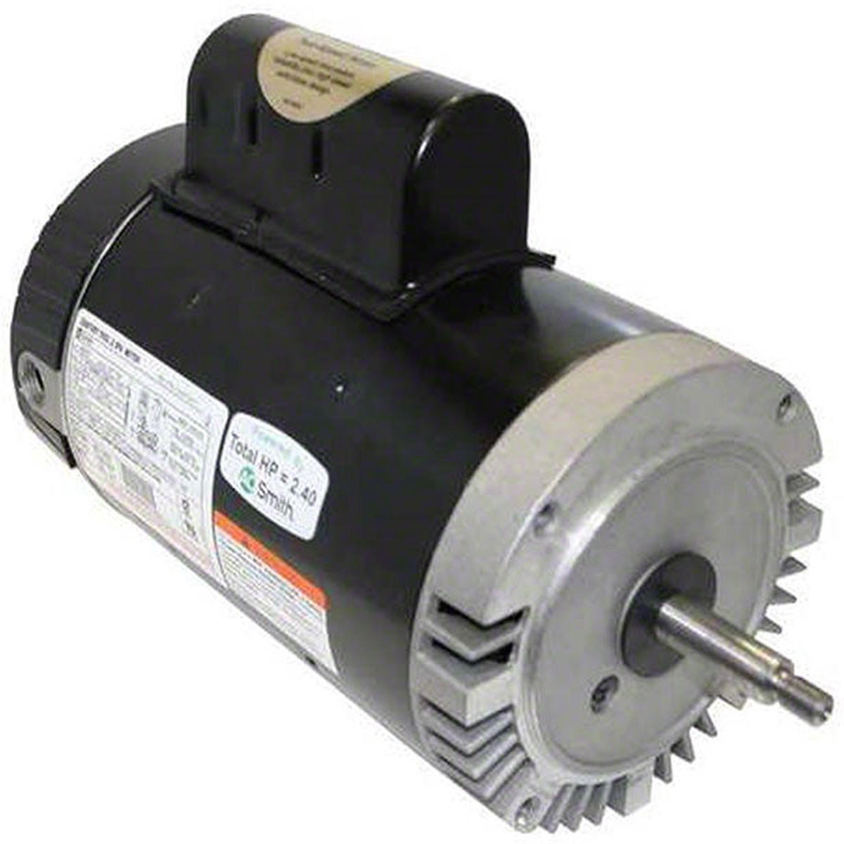 2 HP Pump Motor 56J Frame - 2-Speed 1-Phase 230 Volts