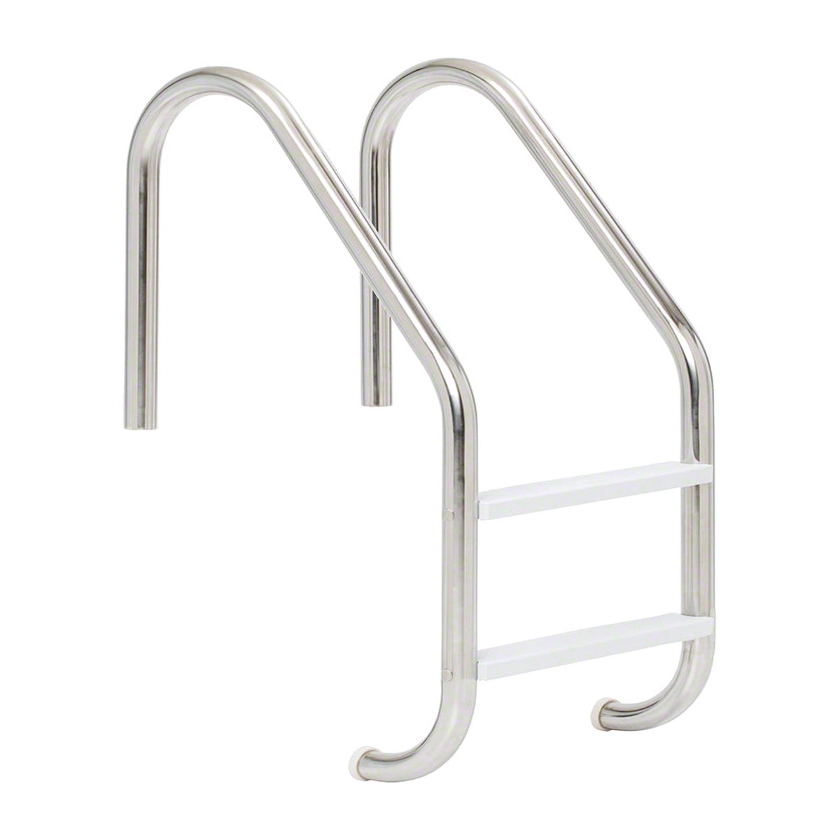 2-Step 24 Inch Economy Vinyl Liner Ladder 1.90 x .049 Inch Marine Grade - Plastic Treads