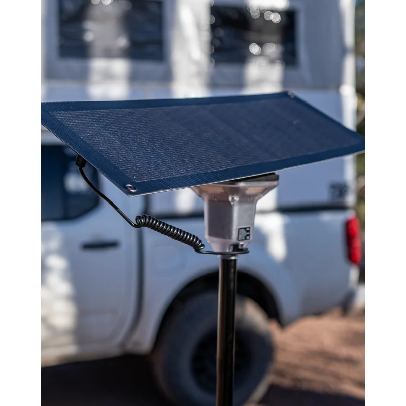 20 Watt Portable Solar Panel w/ LightRanger Receiver | SP20WR | Devos Outdoors