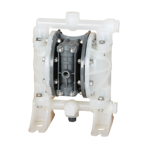 Liquidynamics 1/2 in. DEF Polypropylene Double Diaphragm Pump - 15 GPM