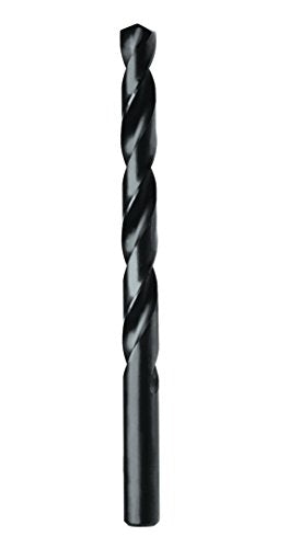 Irwin 67512 3/16-Inch Black Oxide 135-Degree Jobber Length, 5-Pack
