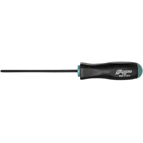 Bondhus 34509 T9 Star Tip Screwdriver with ProGuard Finish, 4.9-Inch, 2 Piece