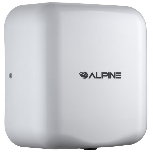 Alpine Industries Hemlock Automatic High-Speed Hand Dryer White 120v