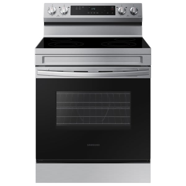 Samsung 30 in. 4-Burner Element Smart Freestanding Electric Range in Stainless Steel
