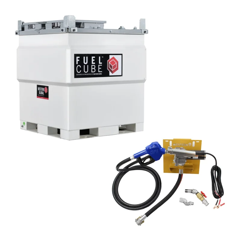 243 Gallon FuelCube with 12V/15GPM Diesel Pump Kit | FCPWN0250-01215GP-SNN