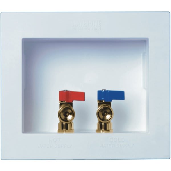 Water-Tite Du-All 1/2 In. Pex Dual-Drain Washing Machine Outlet Box