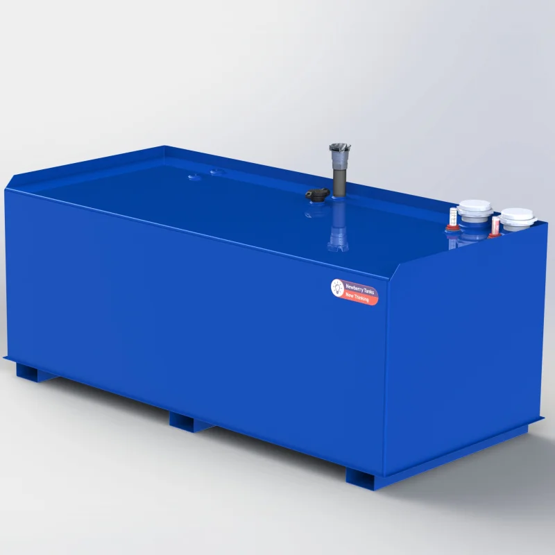 280 Gallon Double Walled Steel Bench Top Tank