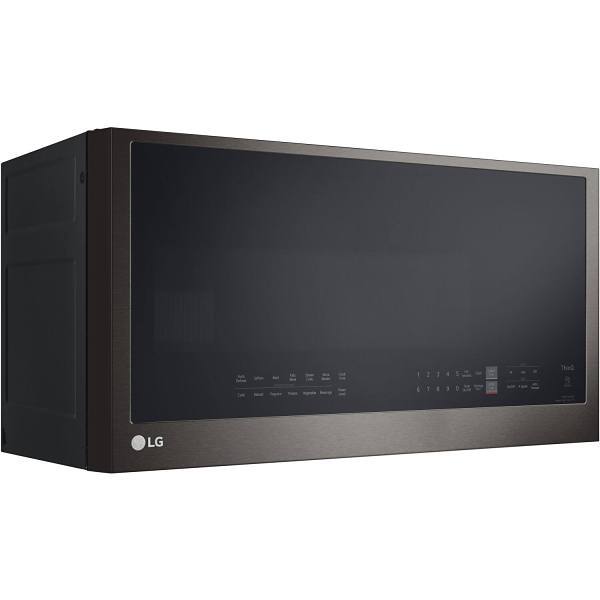 LG 2.0 cu. ft. Smart Over-The-Range Microwave (Black Stainless Steel)