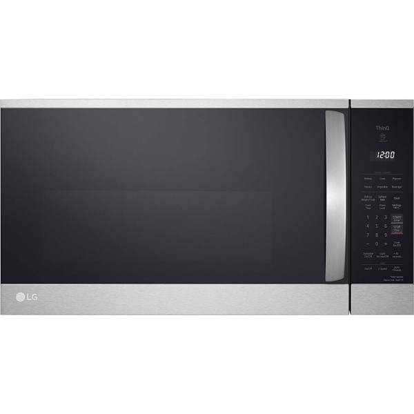 Lg 1.8 Cf Overtherange Microwave 300 Cfm Sensor Thinq Easyclean Stainless