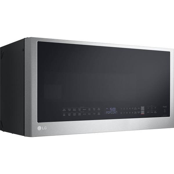 Lg Smart Convection Over The Range Microwave Oven 30" Printproof Stainless Steel