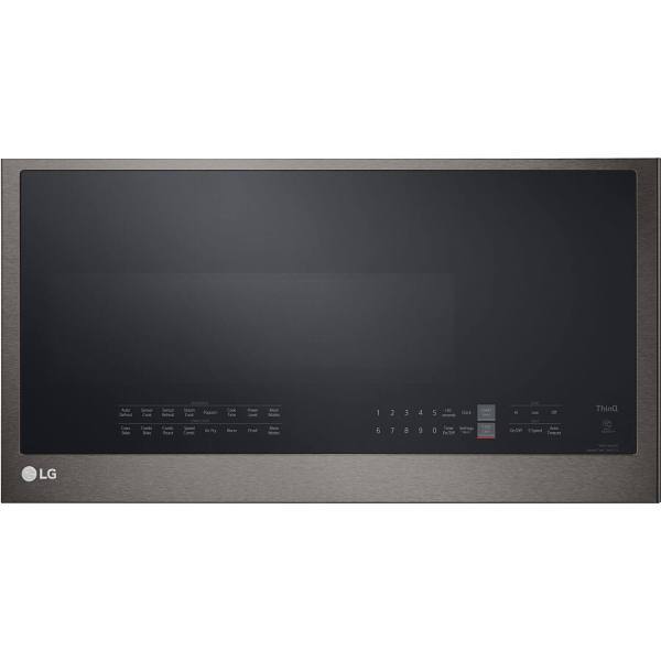 Lg Smart Convection Over The Range Microwave 30" Black Stainless Steel