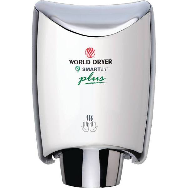 World Dryer Smartdri Plus Hand Dryer (Polished Stainless Steel)