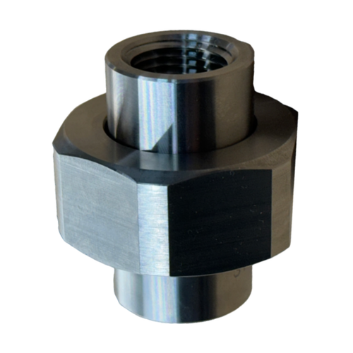 HART Industrial 3131-6-V-316 1 1/4 in. FNPT Class 3000 316 Stainless Steel Threaded Union - FKM Seal