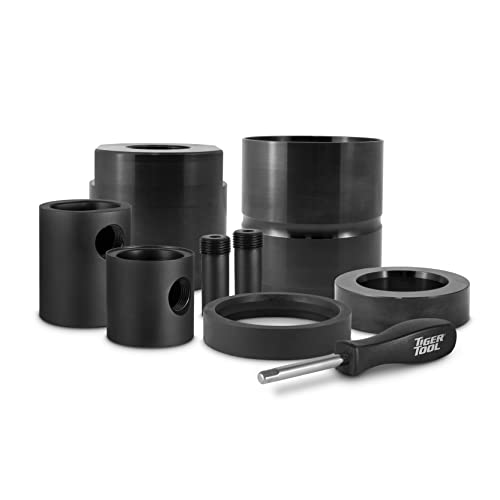Tiger Tool Pin and Bushing Adapter 15030 to be Used with The Pin & Bushing Starter Kit for Heavy Duty Trucks & Equipment, Adapter Tool for Removing Pins & Bushings