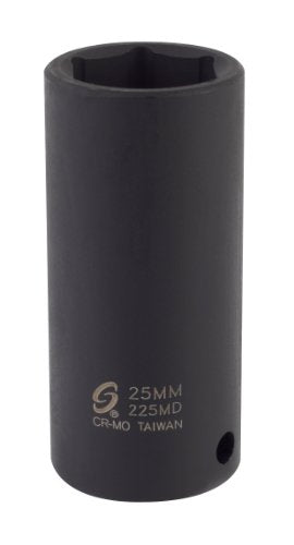 Sunex 225MD Sunex 225MD 1/2-Inch Drive 25mm Deep Impact Socket