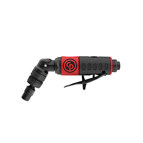 Chicago Pneumatic CP7408-1/4 Inch (6 mm) Air Angle Die Grinder, 0.34 HP / 250 W - 23000 RPM