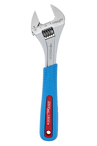Channellock 812WCB Code Blue Adjustable Wide Wrench, 12"