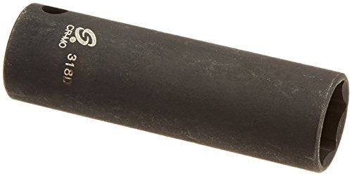 Sunex 318d 3/8" Drive 9/16" Deep Impact Socket
