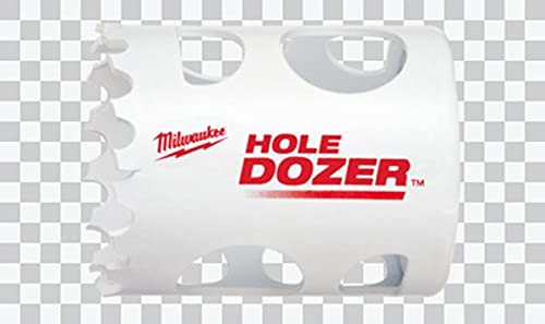Milwaukee Hole Dozer Hole Saw, Bi-Metal, 1-1/2 in