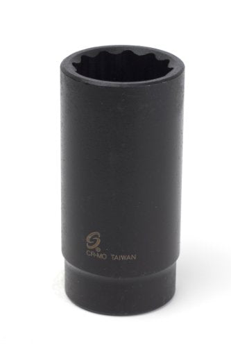 Sunex 226zmd 1/2-Inch Drive 26-mm 12 Point Deep Impact Socket